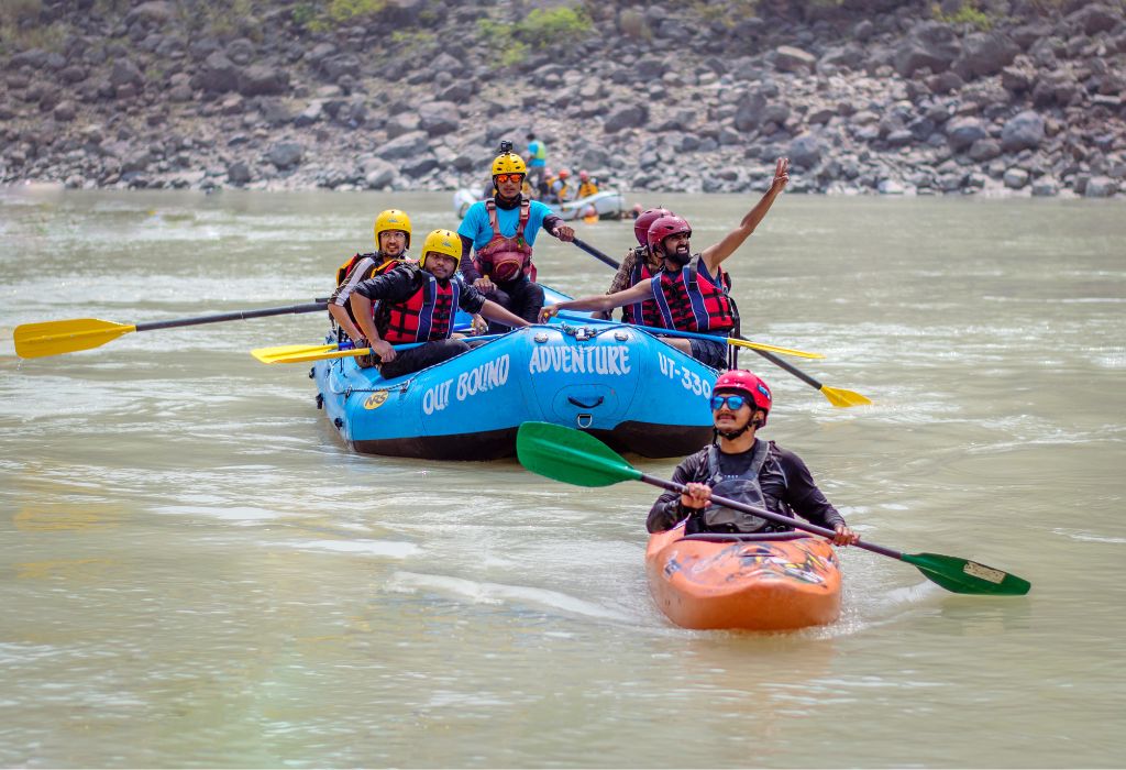 river rafting in rishikesh