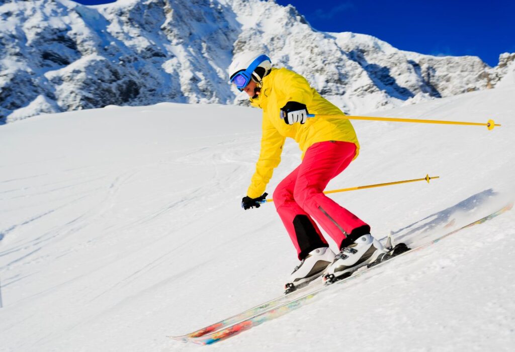 skiing in auli